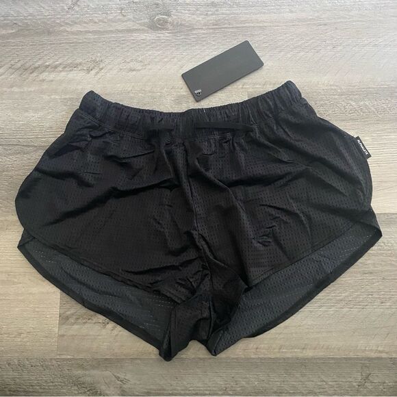 Alphalete Margo Mesh Shorts Black Small NEW Gym Workout - Picture 2 of 13